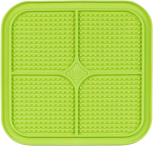 Pet Bowls, Feeders & Waterers Boredom Busters - Licking Mat Green