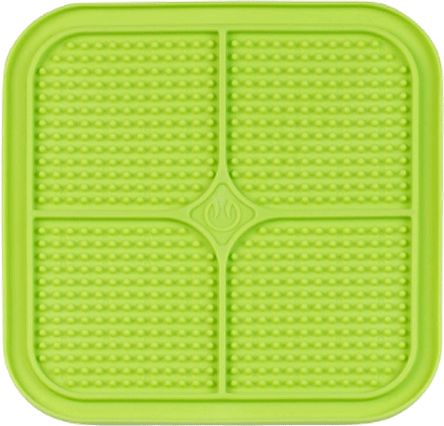 Pet Bowls, Feeders & Waterers Boredom Busters - Licking Mat Green