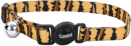 Pet Collars & Harnesses Coastal - Safe Cat Breakaway Cat Collar Tiger