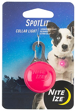 Pet Collars & Harnesses Nite IZE Dog Collar Light Pink