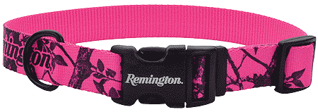 Pet Collars & Harnesses Remington - Nylon Dog Collar Blaze Pink