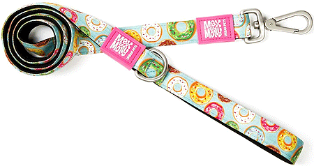 Pet Leashes Max and Molly - Designer Dog Leash Donut
